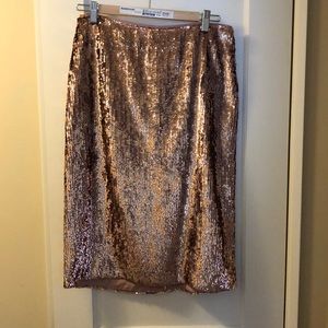 Jcrew sequin skirt